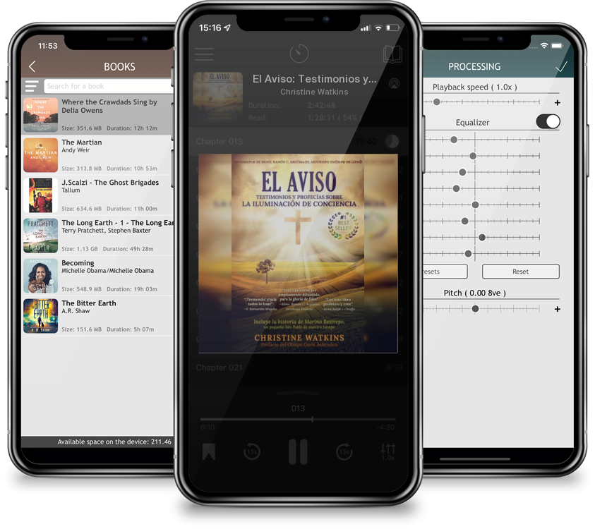 Audiobook El Aviso: Testimonios y profecías sobre la Illuminación de Consciencia by Christine Watkins