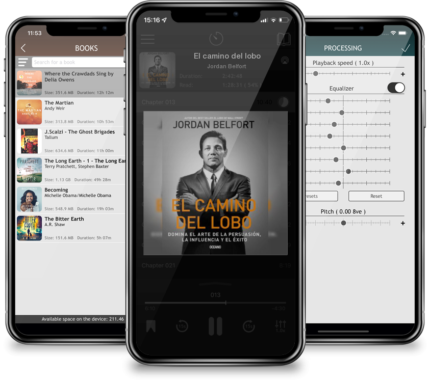 Audiobook El camino del lobo by Jordan Belfort
