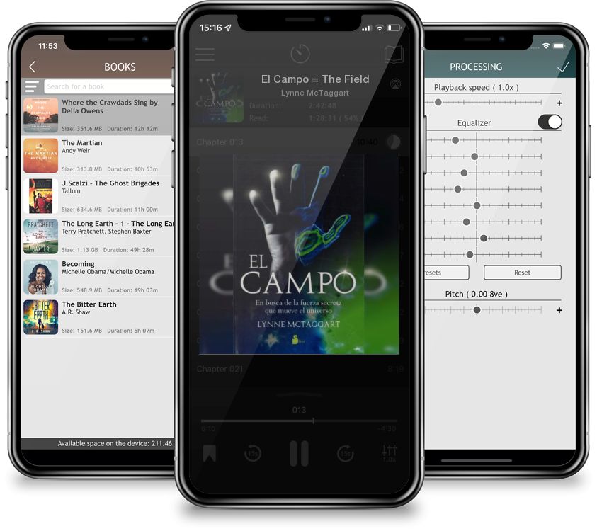 Audiobook El Campo = The Field by Lynne McTaggart