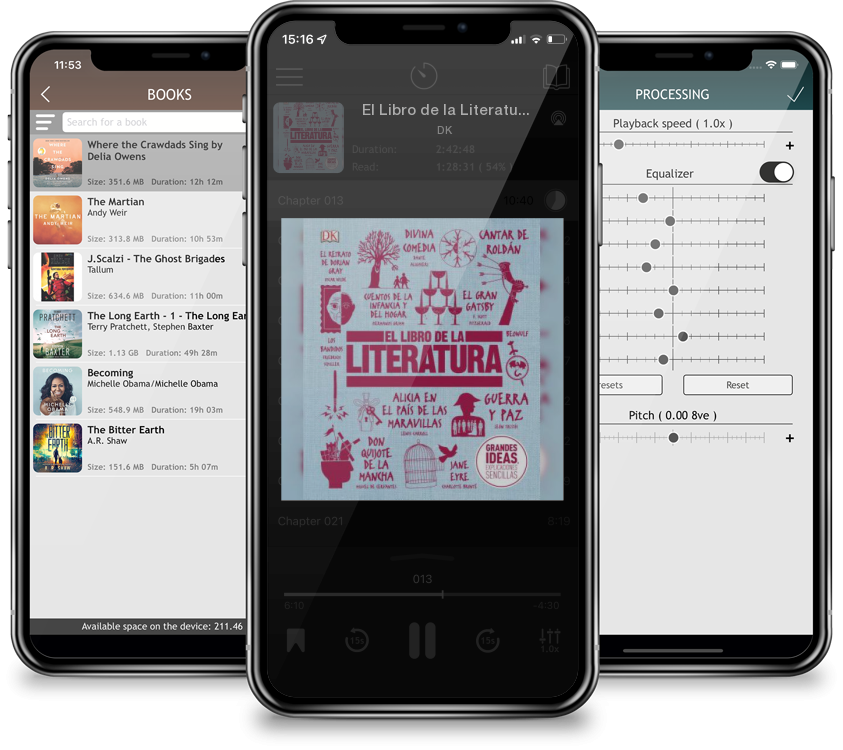 Audiobook El Libro de la Literatura (Big Ideas) by DK