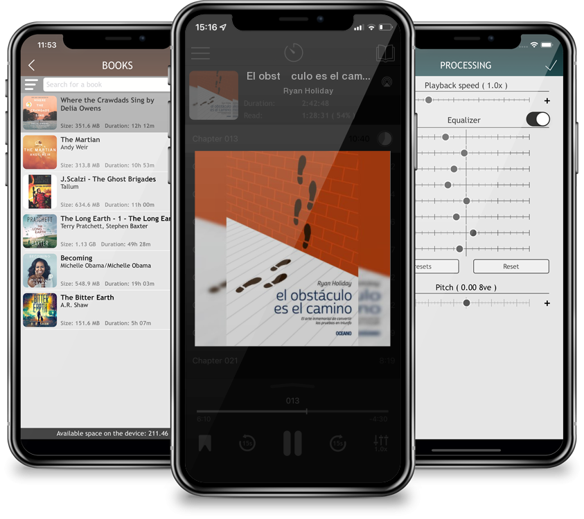 Audiobook El obstáculo es el camino: El arte inmemorial de convertir las pruebas en triunfo by Ryan Holiday