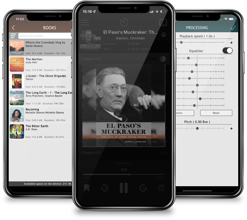 Audiobook El Paso\'s Muckraker: The Life of Owen Payne White by Garna L. Christian
