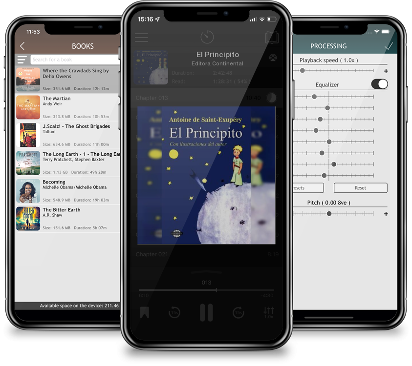 Audiobook El Principito by Editora Continental
