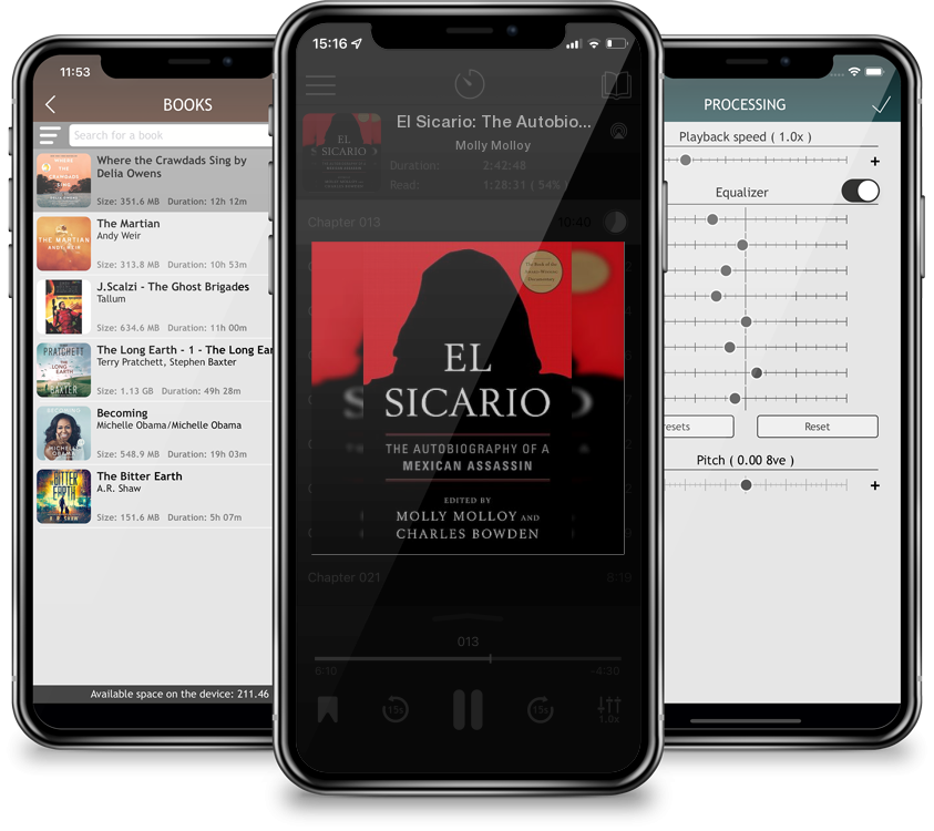 Audiobook El Sicario: The Autobiography of a Mexican Assassin by Molly Molloy