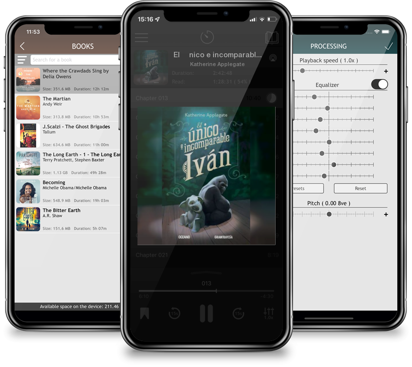Audiobook El único e incomparable Iván by Katherine Applegate