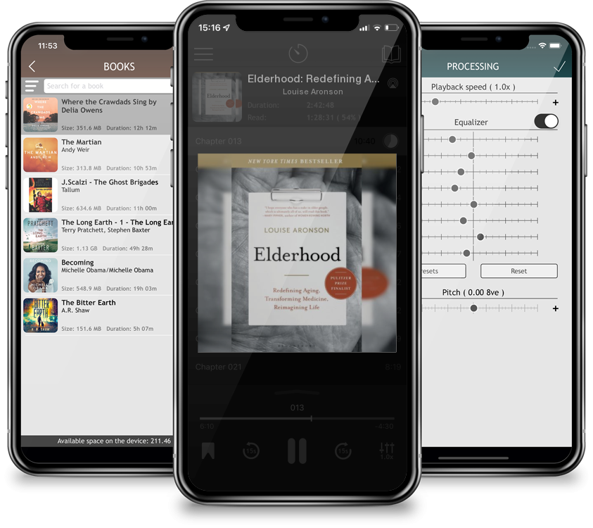 Audiobook Elderhood: Redefining Aging, Transforming Medicine, Reimagining Life by Louise Aronson