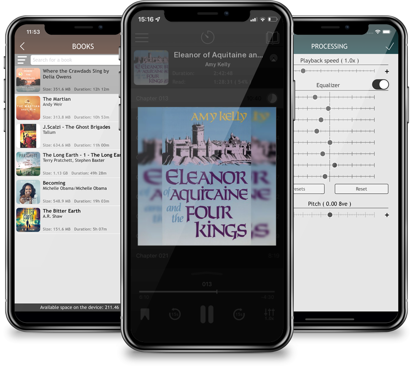 Audiobook Eleanor of Aquitaine and the Four Kings (Revised) (Harvard Paperbacks) by Amy Kelly