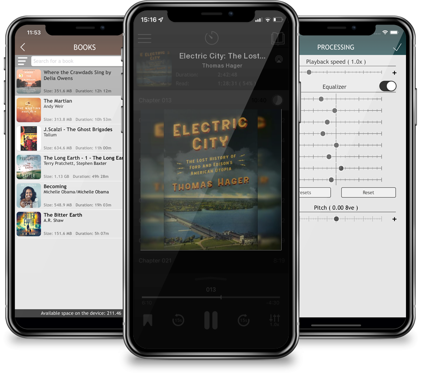 Audiobook Electric City: The Lost History of Ford and Edison’s American Utopia by Thomas Hager