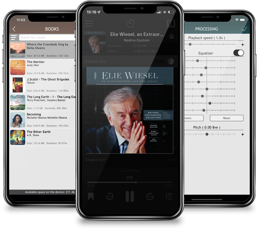 Audiobook Elie Wiesel, an Extraordinary Life and Legacy: Writings, Photographs and Reflections by Nadine Epstein