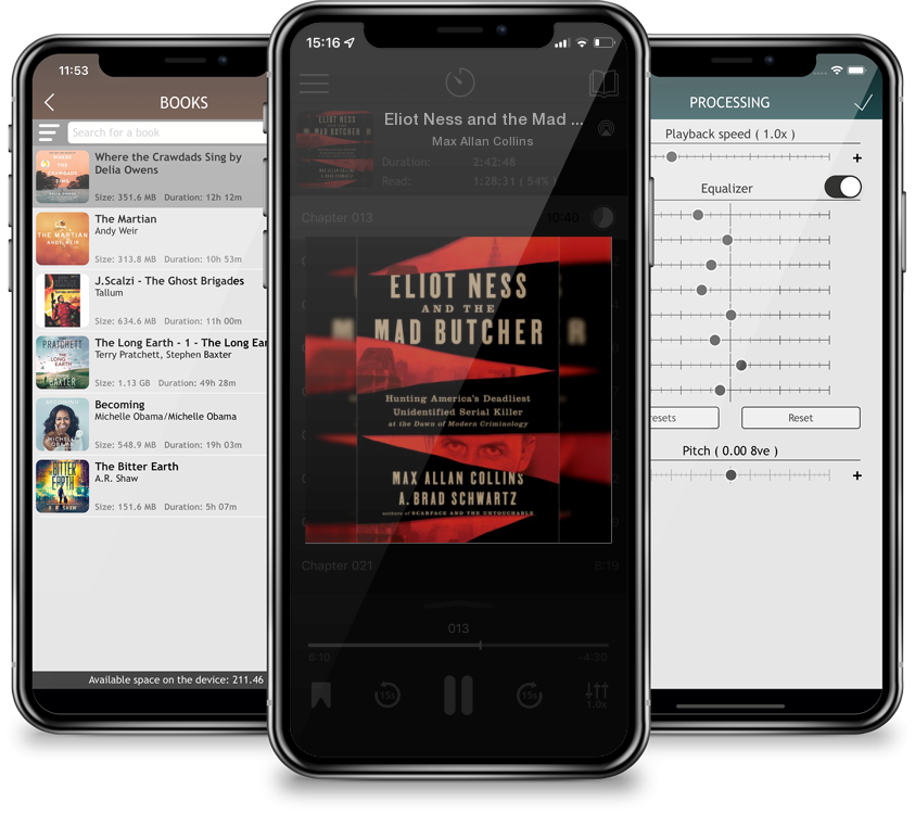 Audiobook Eliot Ness and the Mad Butcher: Hunting a Serial Killer at the Dawn of Modern Criminology by Max Allan Collins