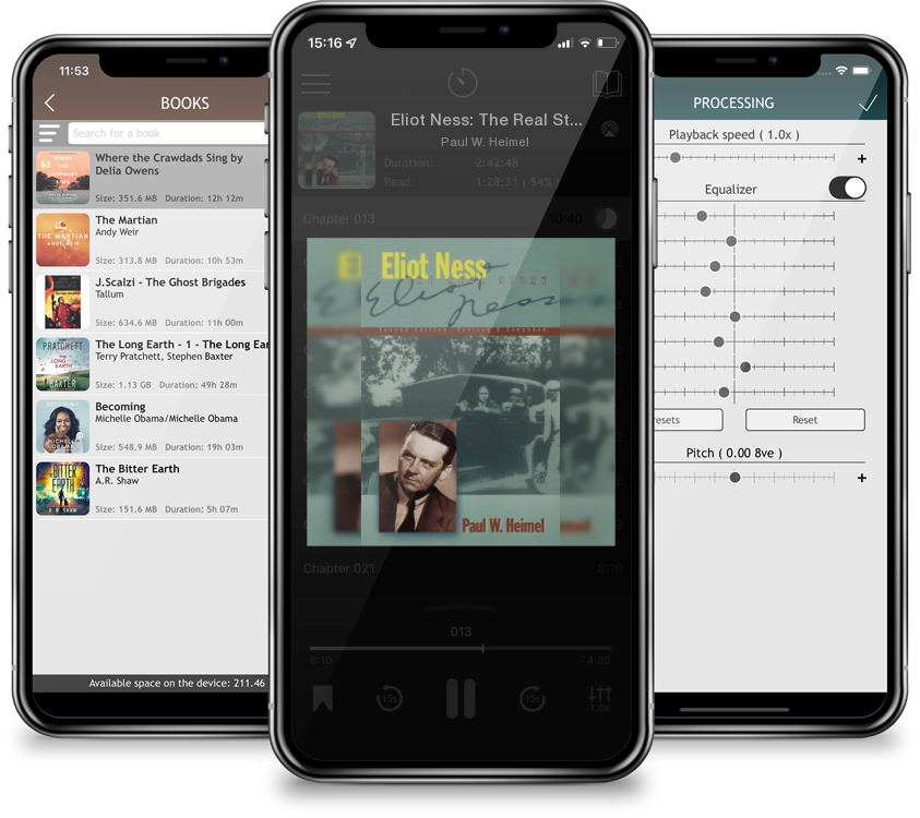 Audiobook Eliot Ness: The Real Story by Paul W. Heimel