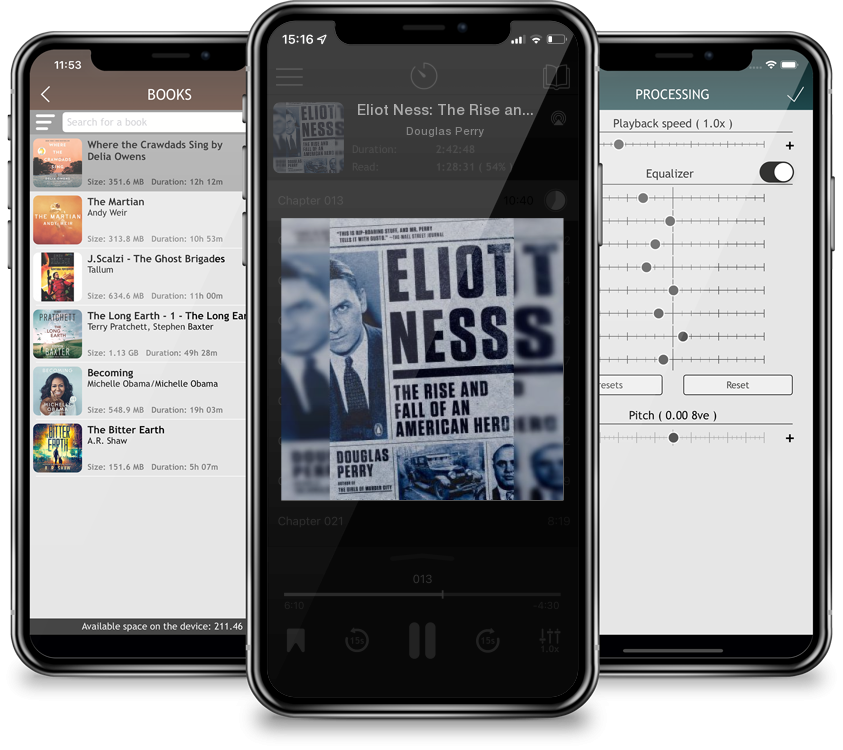 Audiobook Eliot Ness: The Rise and Fall of an American Hero by Douglas Perry