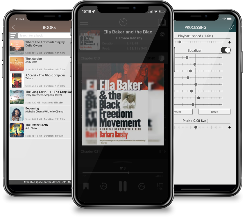 Audiobook Ella Baker and the Black Freedom Movement: A Radical Democratic Vision (Gender and American Culture) by Barbara Ransby