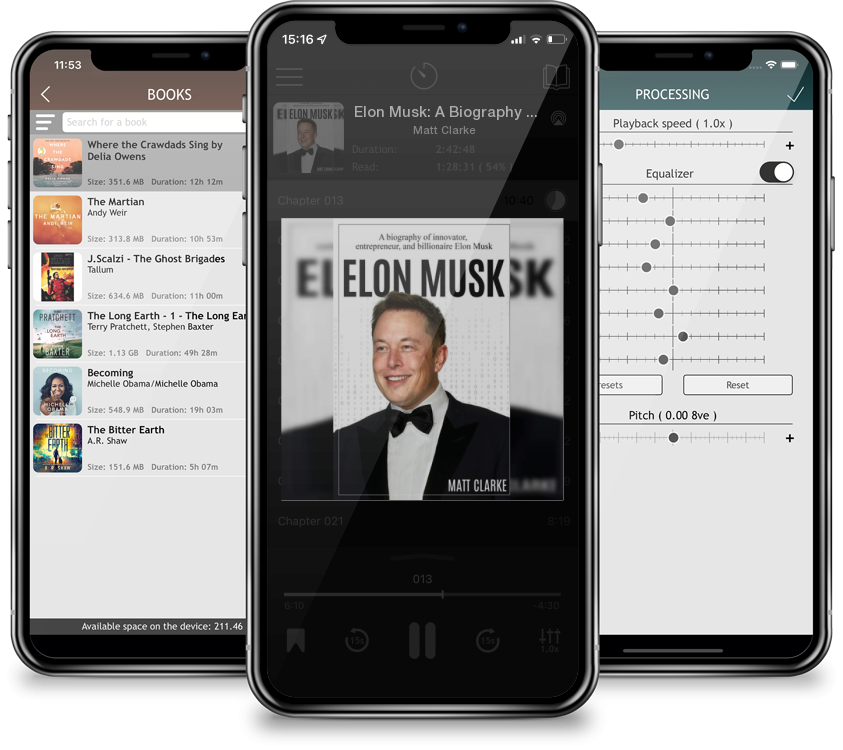 Audiobook Elon Musk: A Biography of Innovator, Entrepreneur, and Billionaire Elon Musk by Matt Clarke