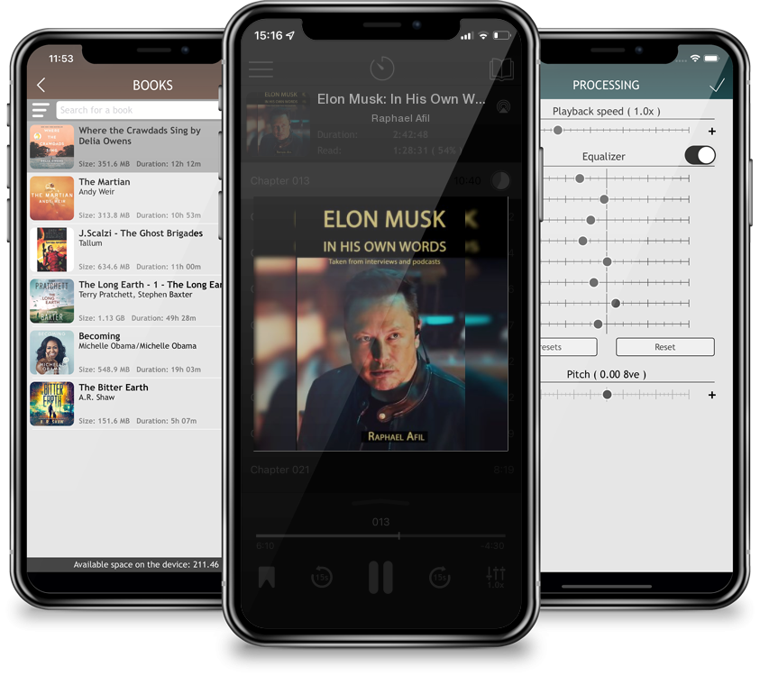 Audiobook Elon Musk: In His Own Words by Raphael Afil