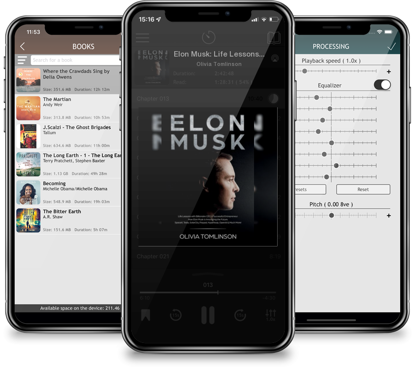 Audiobook Elon Musk: Life Lessons with Billionaire CEO & Successful Entrepreneur. How Elon Musk is Innovating the Future by Olivia Tomlinson