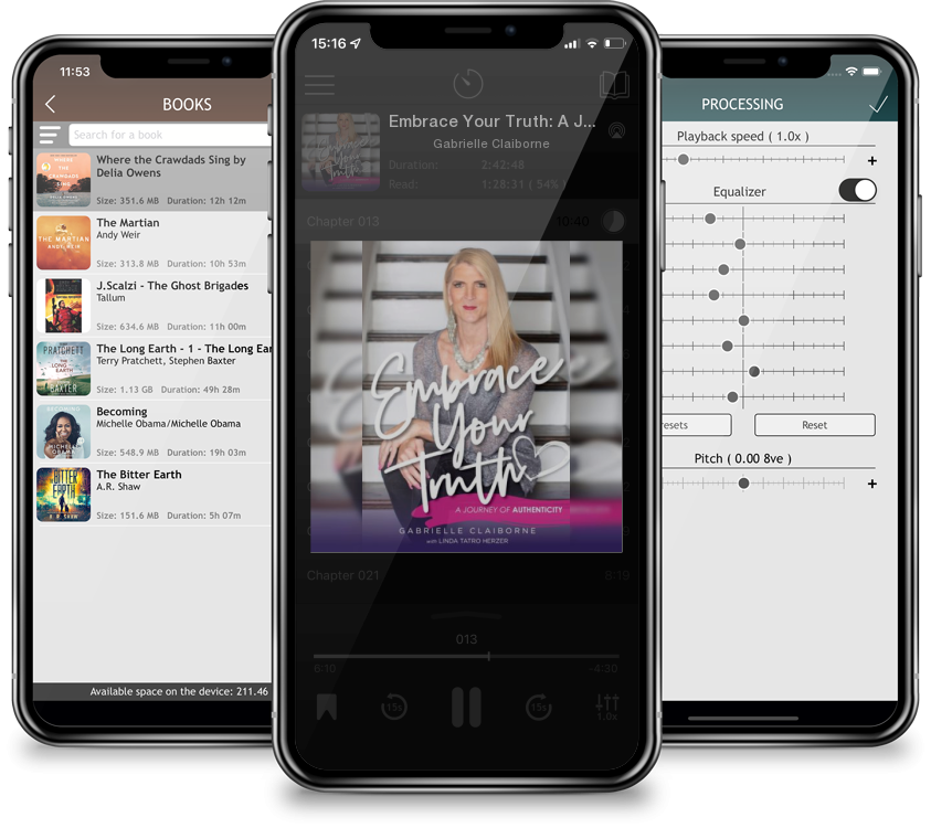 Audiobook Embrace Your Truth: A Journey of Authenticity by Gabrielle Claiborne