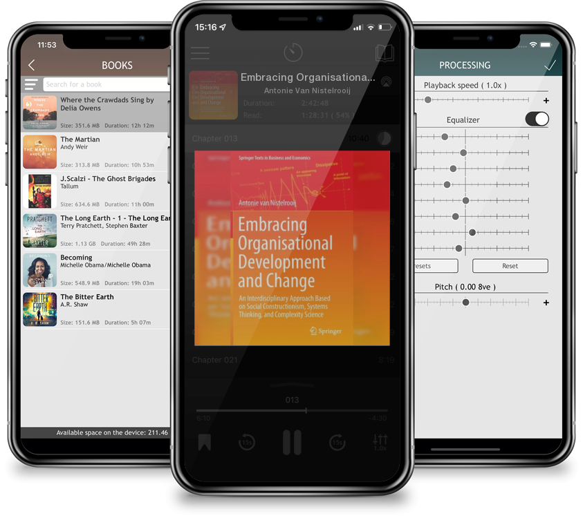 Audiobook Embracing Organisational Development and Change: An Interdisciplinary Approach Based on Social Constructionism, Systems Thinking, and Complexity Scien (Springer Texts in Business and Economics) by Antonie Van Nistelrooij