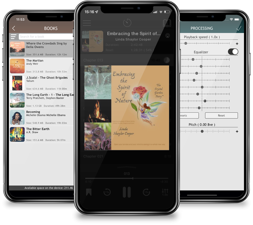 Audiobook Embracing the Spirit of Nature by Linda Shaylor Cooper