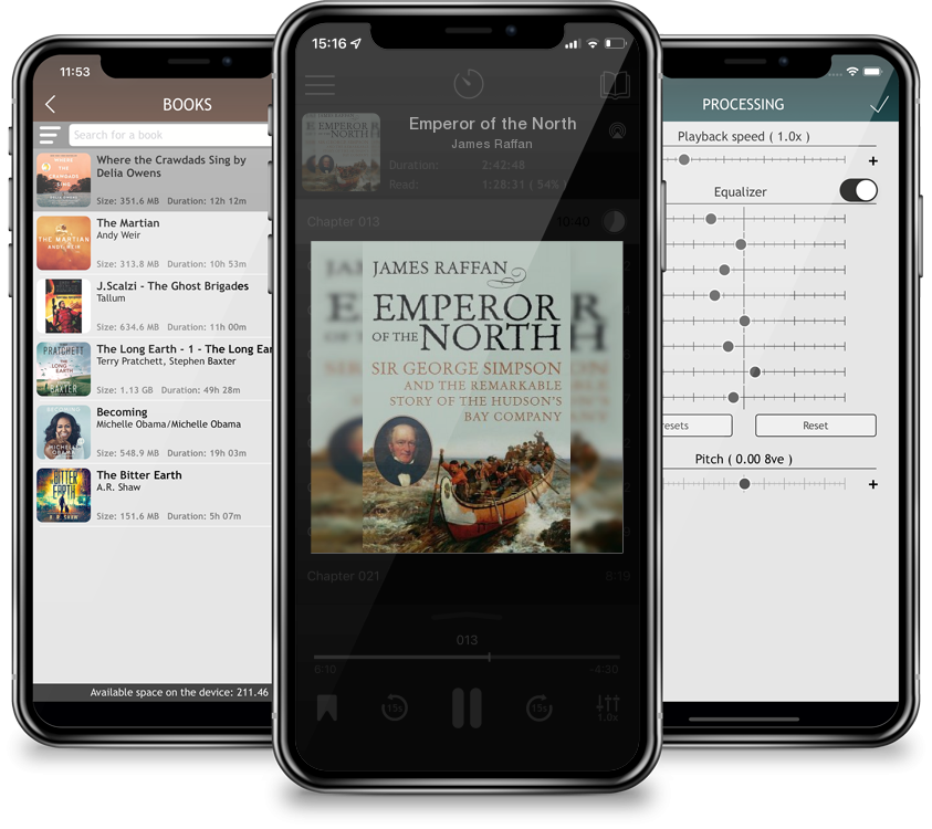 Audiobook Emperor of the North by James Raffan