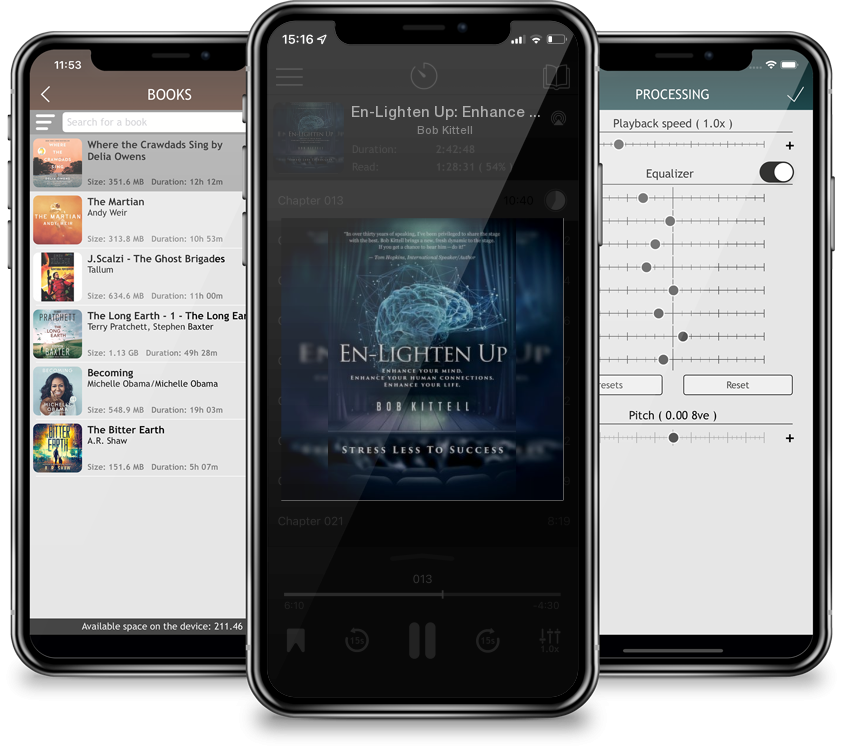 Audiobook En-Lighten Up: Enhance Your Mind. Enhance Your Human Connections. Enhance Your Life. by Bob Kittell