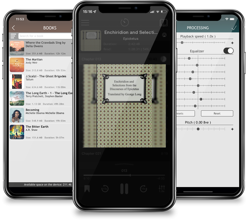 Audiobook Enchiridion and Selections from the Discourses of Epictetus by Epictetus