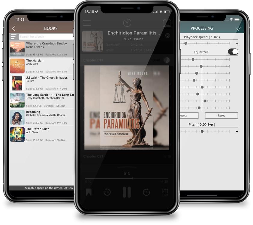 Audiobook Enchiridion Paramilitis: The Police Handbook by Mike Osuna