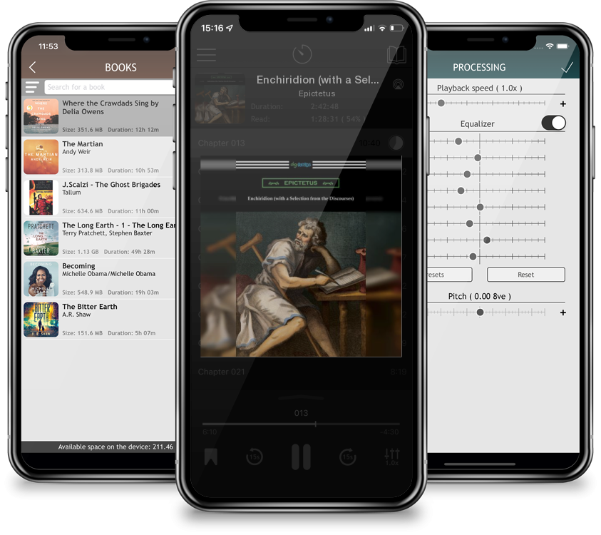 Audiobook Enchiridion (with a Selection from the Discourses) by Epictetus