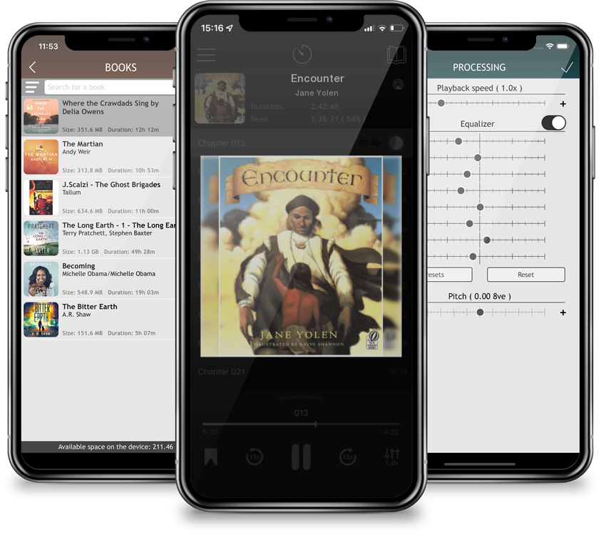Audiobook Encounter by Jane Yolen