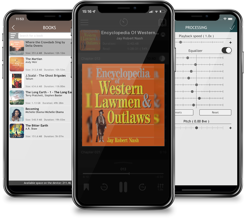 Audiobook Encyclopedia Of Western Lawmen and Outlaws by Jay Robert Nash