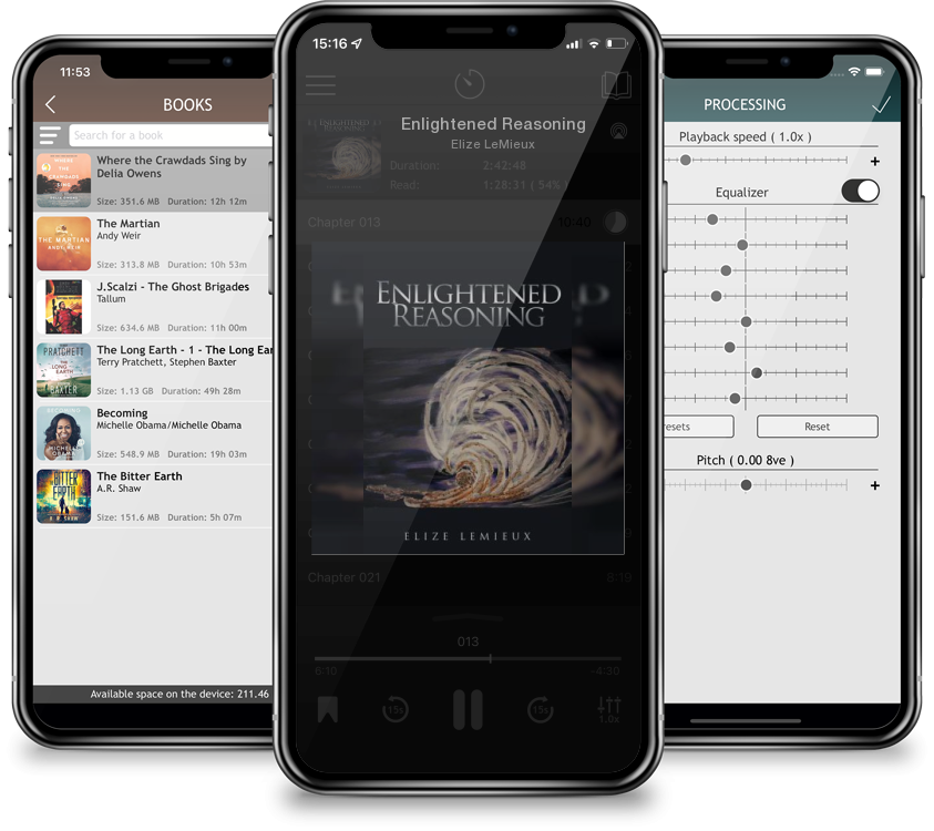 Audiobook Enlightened Reasoning by Elize LeMieux