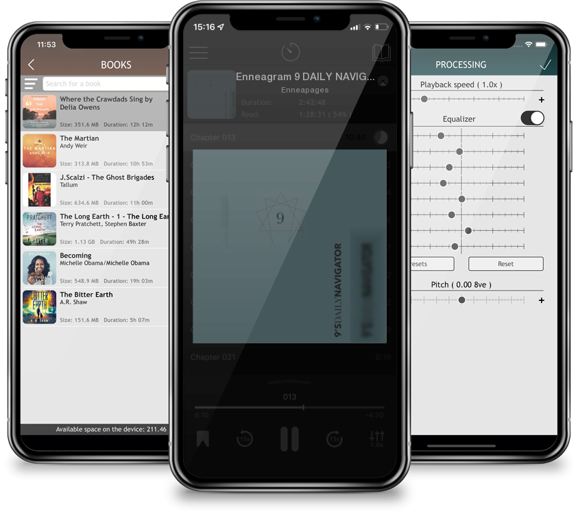Audiobook Enneagram 9 DAILY NAVIGATOR Planner by Enneapages