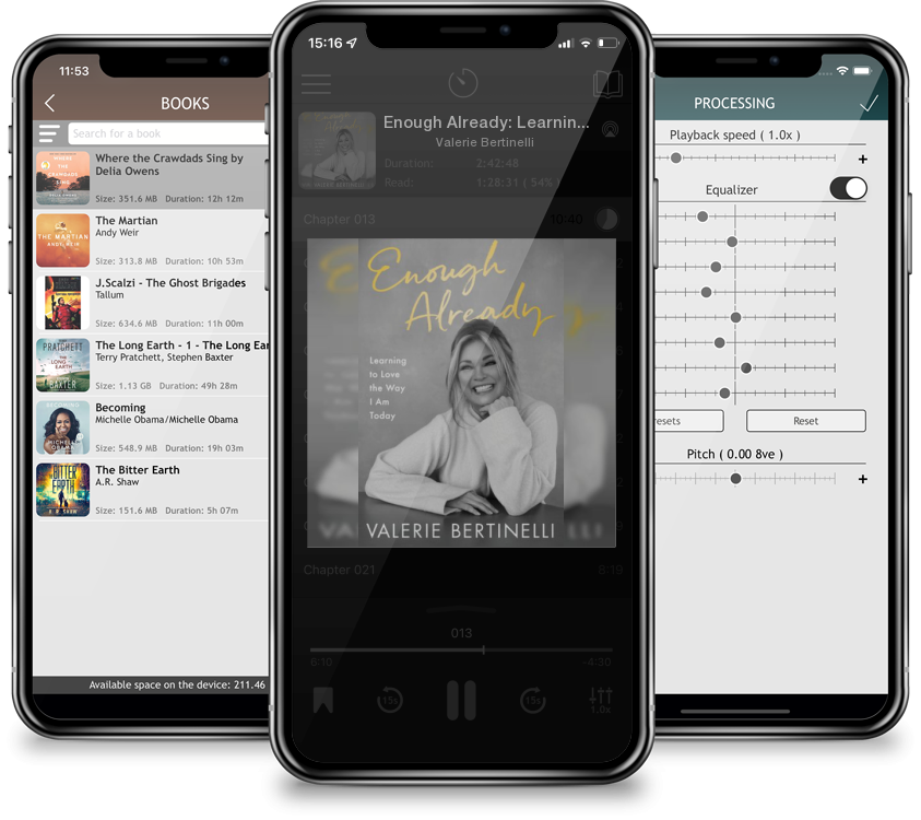 Audiobook Enough Already: Learning to Love the Way I Am Today by Valerie Bertinelli