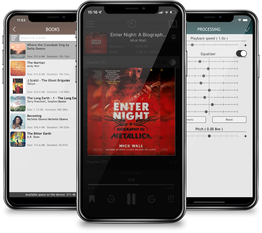 Audiobook Enter Night: A Biography of Metallica by Mick Wall