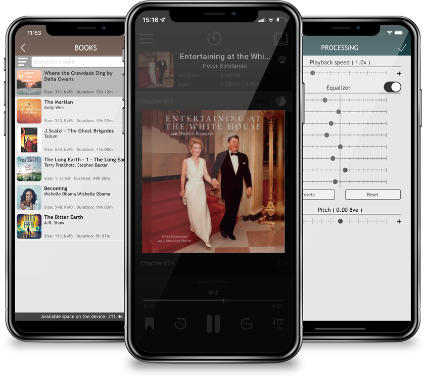 Audiobook Entertaining at the White House with Nancy Reagan by Peter Schifando