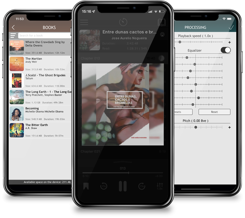 Audiobook Entre dunas cactos e bromélias: O Ultimo Filósofo by Jose Aurelio Nogueira