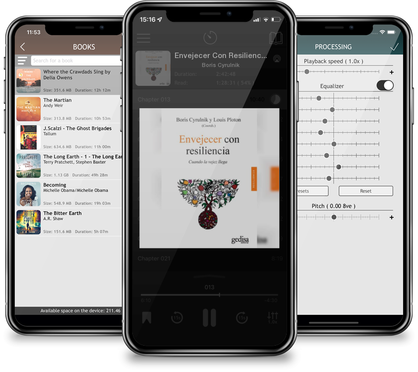 Audiobook Envejecer Con Resiliencia by Boris Cyrulnik
