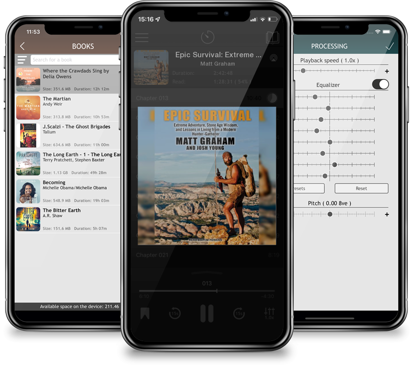 Audiobook Epic Survival: Extreme Adventure, Stone Age Wisdom, and Lessons in Living from a Modern Hunter-Gatherer (Compact Disc) by Matt Graham
