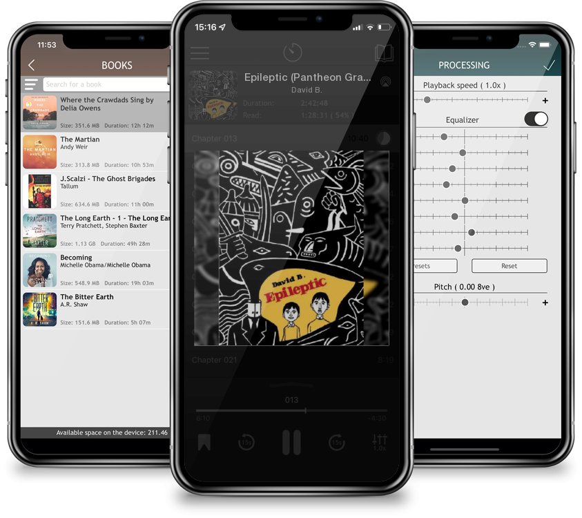 Audiobook Epileptic (Pantheon Graphic Library) by David B.