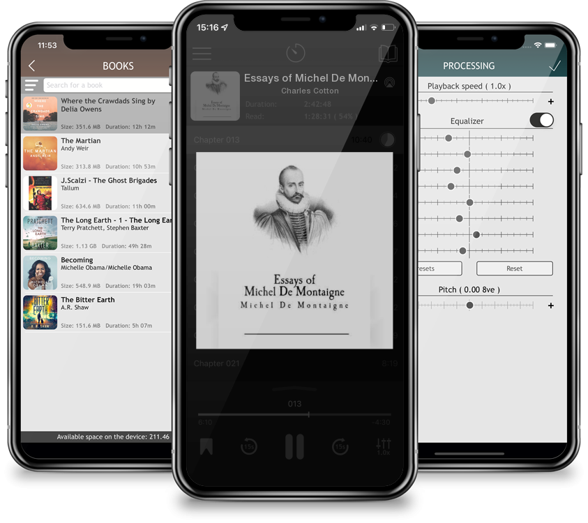 Audiobook Essays of Michel De Montaigne by Charles Cotton