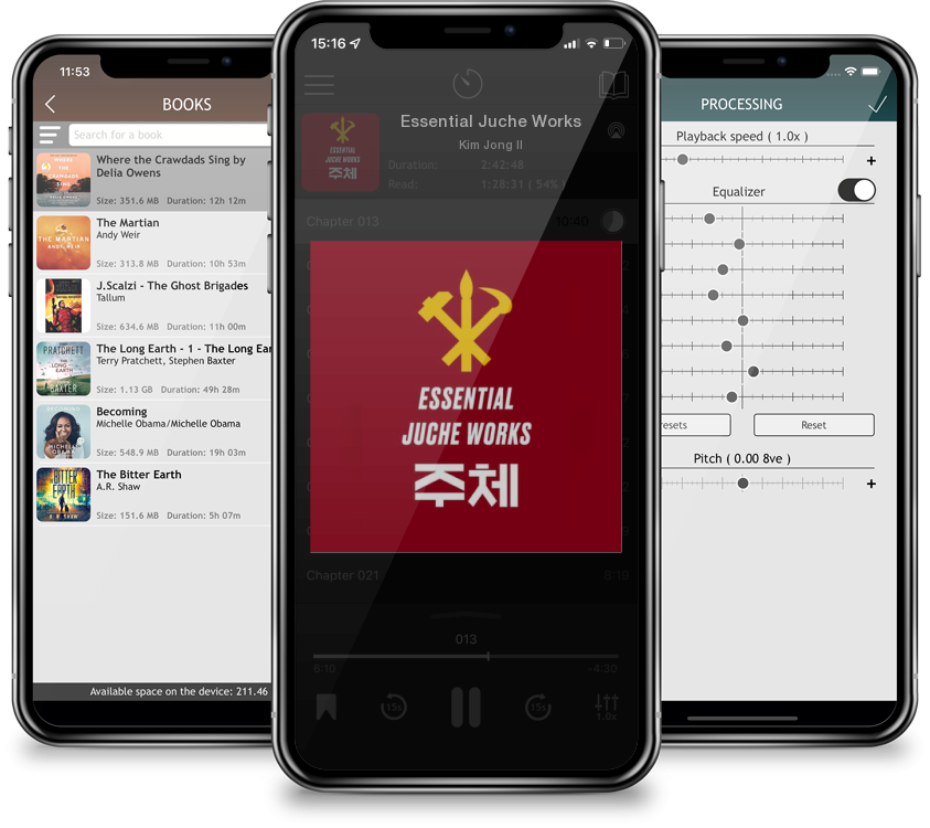 Audiobook Essential Juche Works by Kim Jong Il