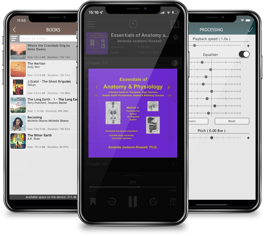Audiobook Essentials of Anatomy and Physiology - A Review Guide - Module 4 by Amanda Jackson-Russell