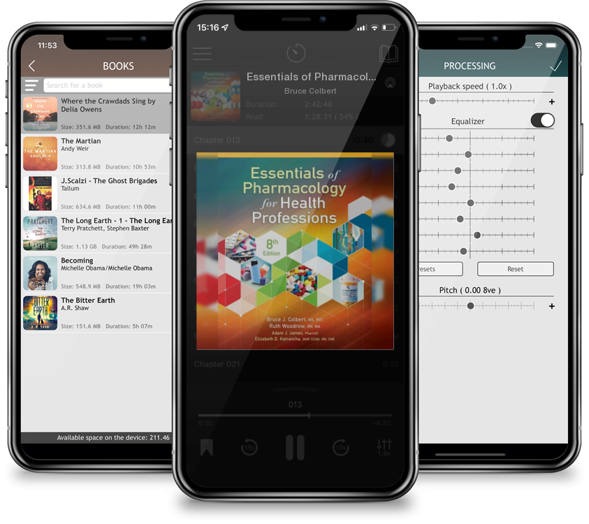 Audiobook Essentials of Pharmacology for Health Professions by Bruce Colbert