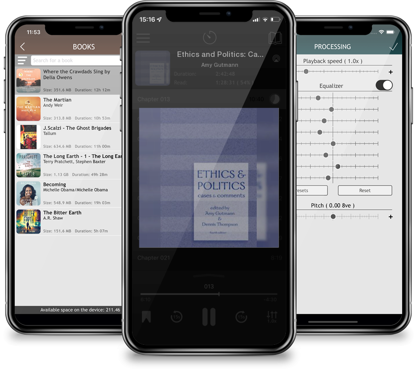 Audiobook Ethics and Politics: Cases and Comments by Amy Gutmann