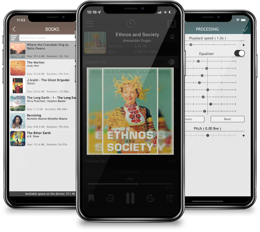 Audiobook Ethnos and Society by Alexander Dugin