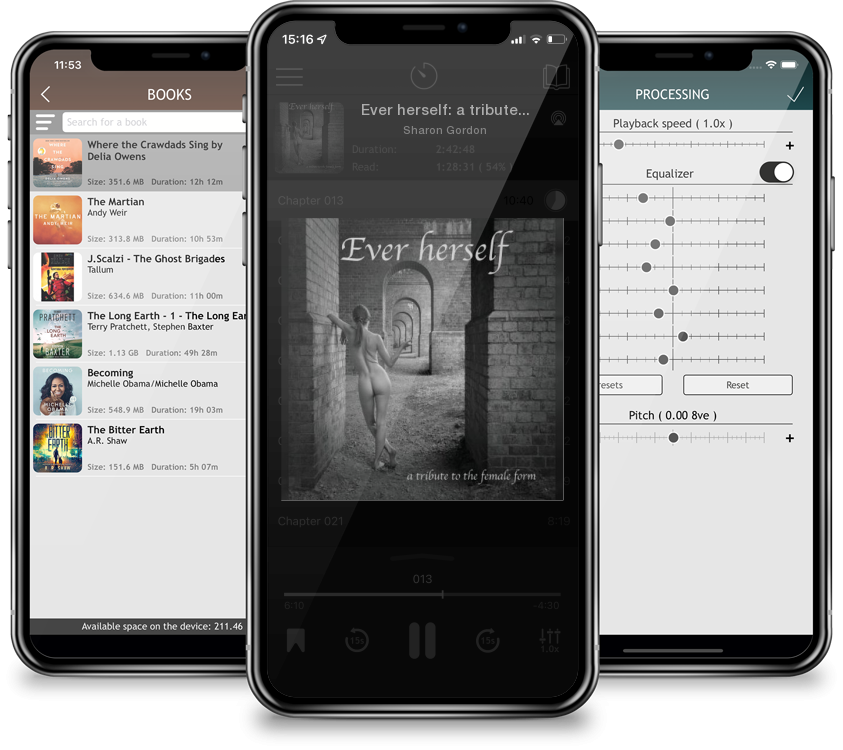 Audiobook Ever herself: a tribute to the female form by Sharon Gordon