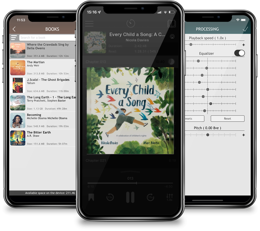 Audiobook Every Child a Song: A Celebration of Children\'s Rights by Nicola Davies