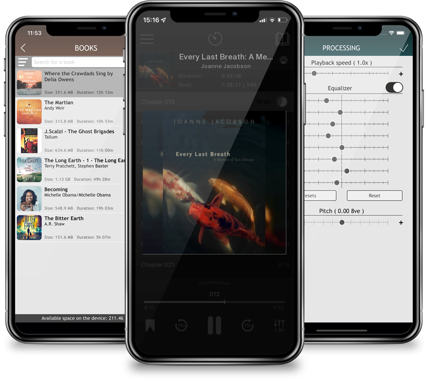 Audiobook Every Last Breath: A Memoir of Two Illnesses by Joanne Jacobson