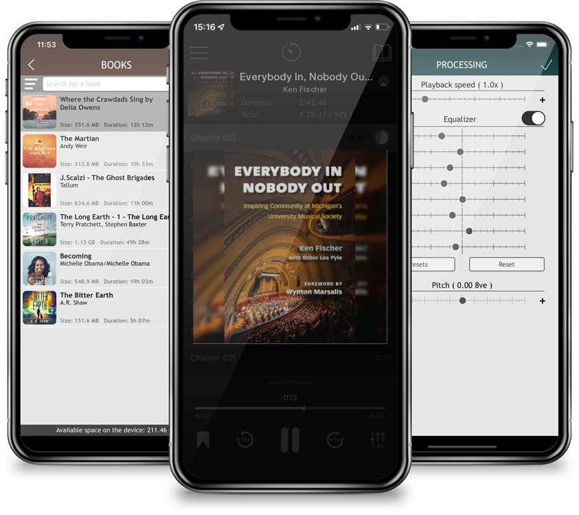 Audiobook Everybody In, Nobody Out: Inspiring Community at Michigan\'s University Musical Society by Ken Fischer