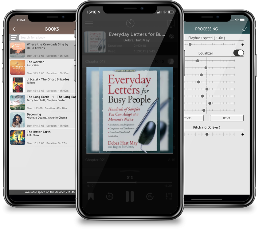 Listen Everyday Letters for Busy People, Rev Ed: Hundreds of Samples You Can Adapt at a Moment's Notice by Debra Hart May in MP3 Audiobook Player for free